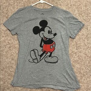 Disney Gray Mickey Mouse Tee